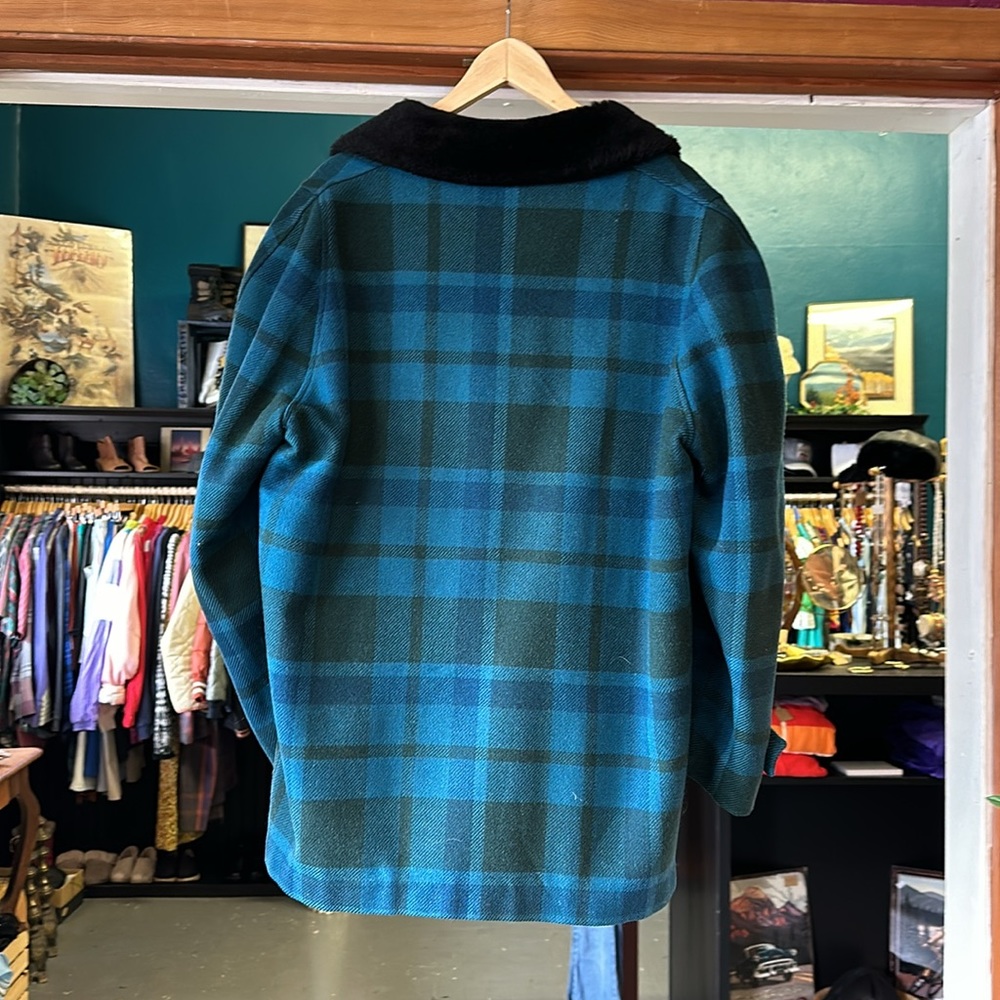 Vintage Pendleton Plaid Wool Coat - image 5